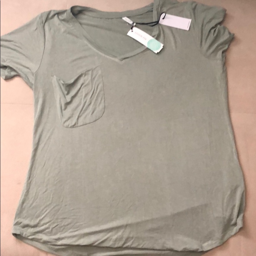 Z Supply Coopie Knit Pocket Tee